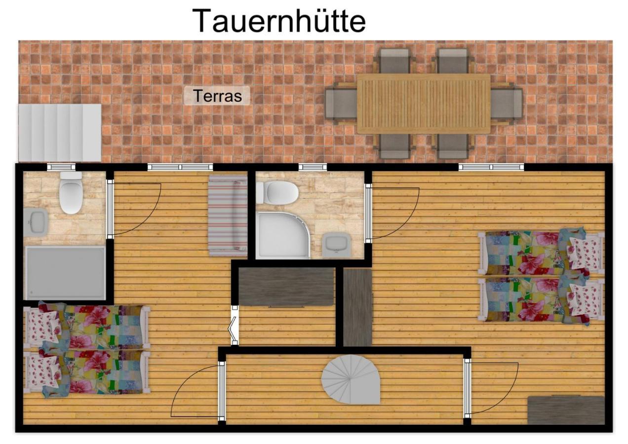 Villa Tauernhütte Piesendorf Exterior foto